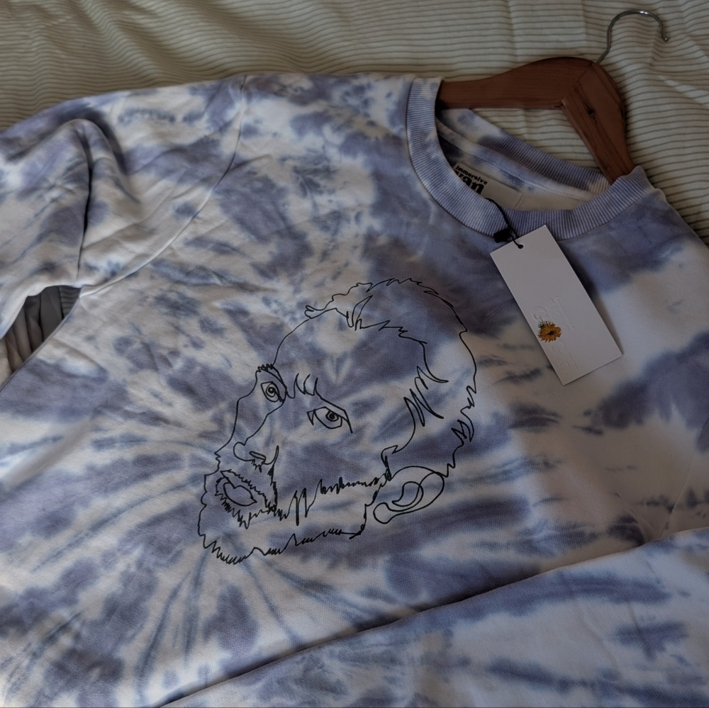 Tie-Dye Graphic Sweatshirt